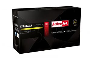 Toner Activejet ATH-6472AN (do drukarki Canon,Hewlett Packard, zamiennik HP 502A/Canon CRG-717Y Q647