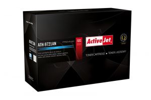 Toner Activejet ATH-9721AN (do drukarki Hewlett Packard, zamiennik C9721A premium 8000str. cyan)