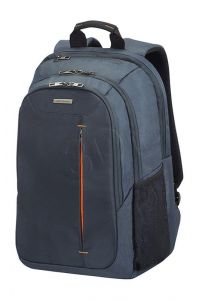 Samsonite Plecak na notebooka 88U-08-006 17,3\ Szary, z pomarańczowymi akcentami z metalowym logo S