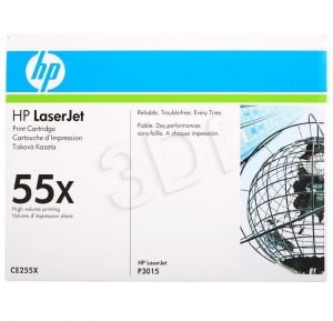 Toner HP czarny HP 55X, HP55X=CE255X, 12500 str.