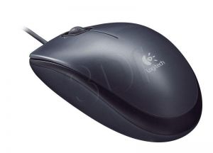 Mysz przewodowa Logitech optyczna M90 1000dpi czarna