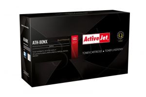 Toner Activejet ATH-80NX (do drukarki Hewlett Packard, zamiennik CF280X supreme 6900str. czarny)