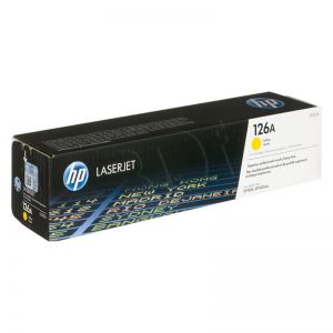 Toner HP żółty HP 126A, HP126A=CE312A, 1000 str.