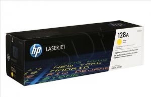 Toner HP żółty HP 128A, HP128A=CE322A, 1300 str.