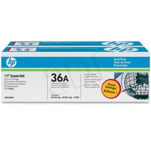 Toner HP zestaw HP 36AD, HP36AD=CB436AD, zawiera 2 szt. czarny CB436A