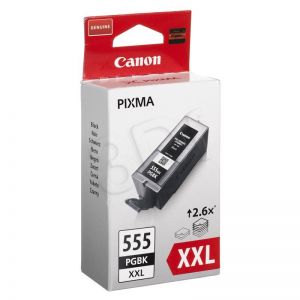 Tusz Canon czarny PGI-555XXLPGBK=PGI555XXLPGBK=8049B001, 1000 str.,37 ml