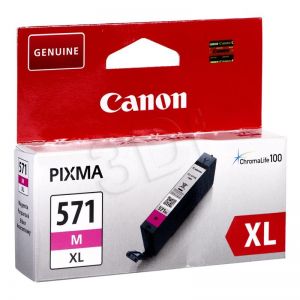 Tusz Canon czerwony CLI-571MXL=CLI571MXL=0333C001, 11 ml.