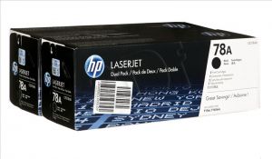 Toner HP zestaw HP 78AD, HP78AD=CE278AD, zawiera 2 szt. czarny CE278A