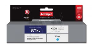 Tusz Activejet AH-971CRX (do drukarki Hewlett Packard, zamiennik HP 971XL CN626AE premium 105ml cyan