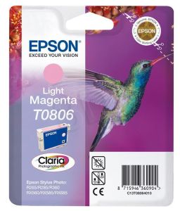 Tusz Epson jasny czerwony T0806=C13T08064011, 8 ml