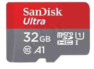 SANDISK microSDHC 32GB ULTRA 98MB/s C/10 UHS-I+adap