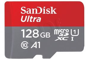 SANDISK microSDXC 120GB ULTRA 98MB/s C/10 UHS-I+ada