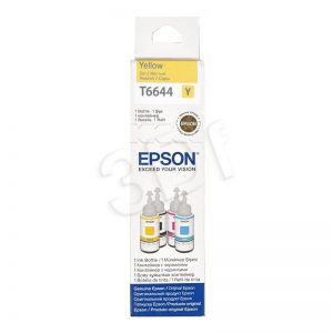 Tusz Epson żółty T66444=C13T66444A, 6400 str., 70 ml