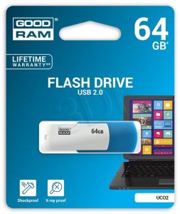 Goodram Flashdrive UCO2 64GB USB 2.0 mix kolorów