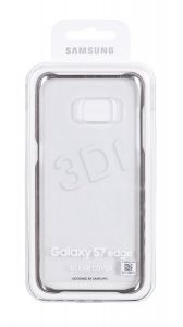 Galaxy S7 Edge Clear Cover Gold