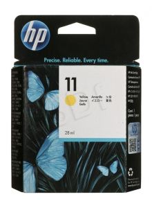 Tusz HP żółty HP 11Y, HP11Y=C4838A, 1700 str.,28 ml