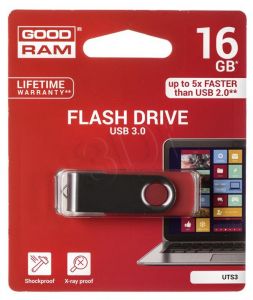 Goodram Flashdrive UTS3 16GB USB 3.0 czerwony