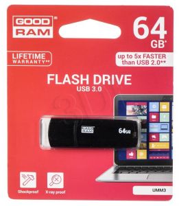 Goodram Flashdrive Mimic 64GB USB 3.0 czarny