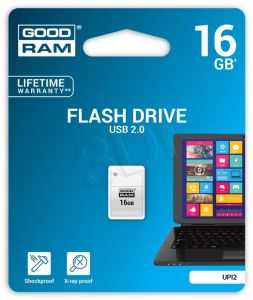 Goodram Flashdrive Piccolo 16GB USB 2.0 biały