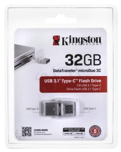 Kingston Flashdrive DTDUO3C/32GB 32GB USB 3.1 Biały