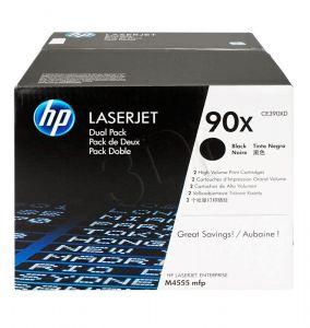 Toner HP zestaw HP 90XD, HP90XD=CE390XD, zawiera 2 szt. czarny CE390X