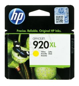 Tusz HP żółty HP 920XL, HP920XL=CD974AE, 700 str.,6 ml