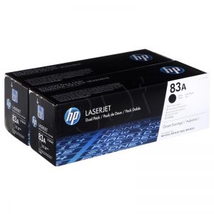 Toner HP zestaw HP 83AD, HP83AD=CF283AD, zawiera 2 szt. czarny CF283A