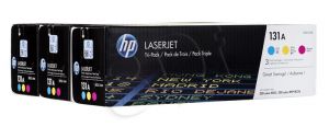 Toner HP zestaw HP 131A, HP131A=U0SL1AM, zawiera CMY, CF211A+CF212A+CF213A