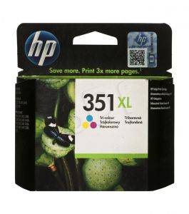 Tusz HP kolor HP 351XL, HP351XL=CB338EE, 580 str.,14 ml