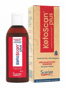 ScanVet KETOSCAN PLUS 100 ML KETOKONAZOL + CHLORHE