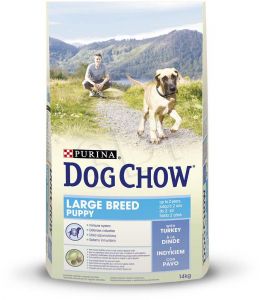 Karma PURINA DOG CHOW PUPPY LARGE BREED Indyk 14KG