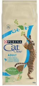 Karma PURINA CAT CHOW ADULT Łosoś i Tuńczyk 15KG